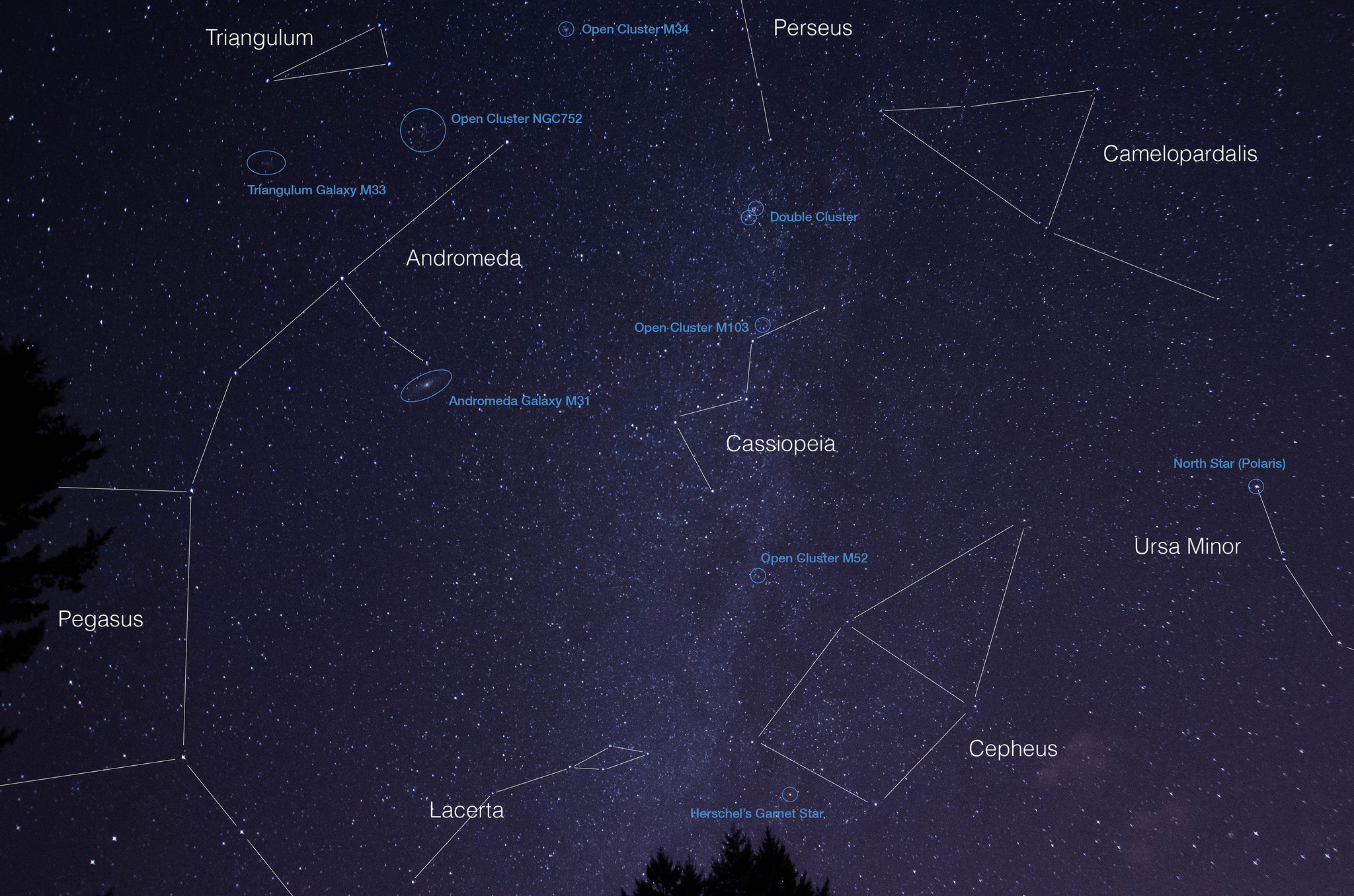 What are the 4 most famous constellations?